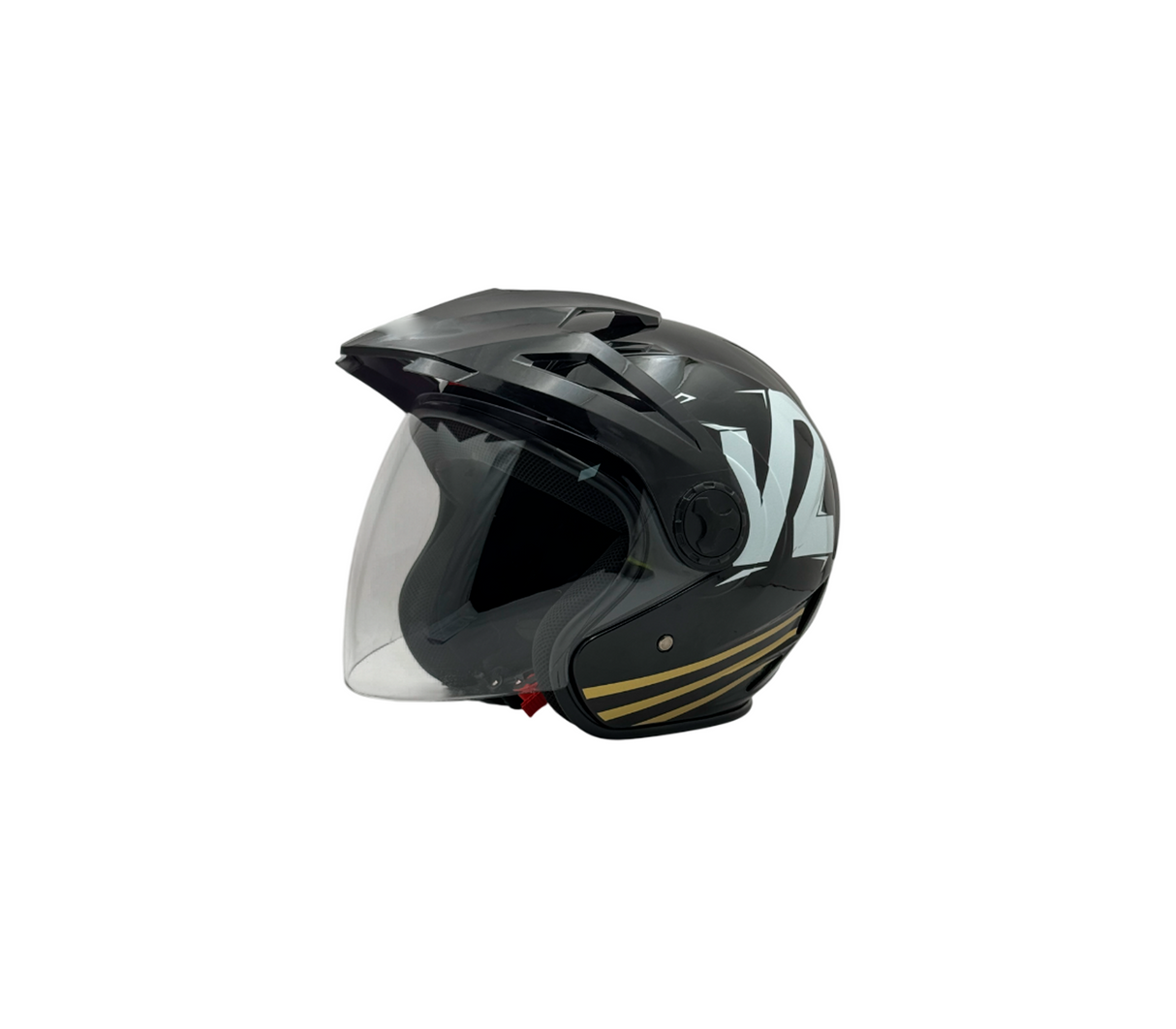 Casco para motorizado md207 Open Face Gráfico V2