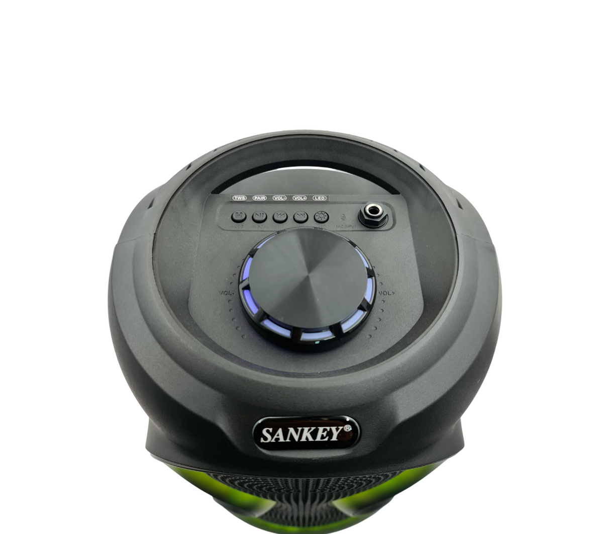 Corneta recargable 8" portátil BT/KAR/TWS 16W Sankey