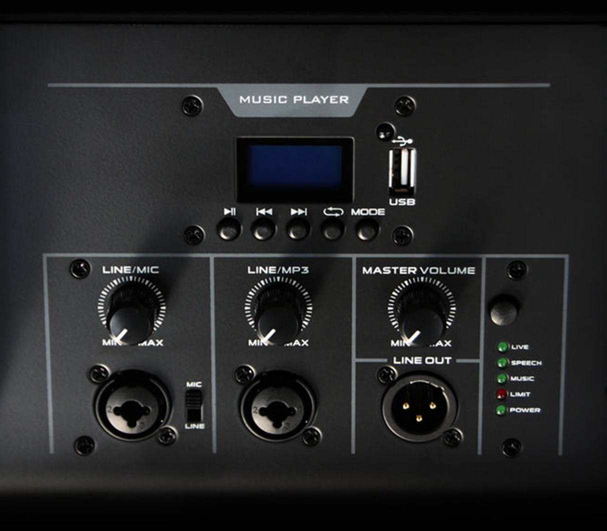 Corneta 12" 7500W sistema profesional HF6500 Moonki