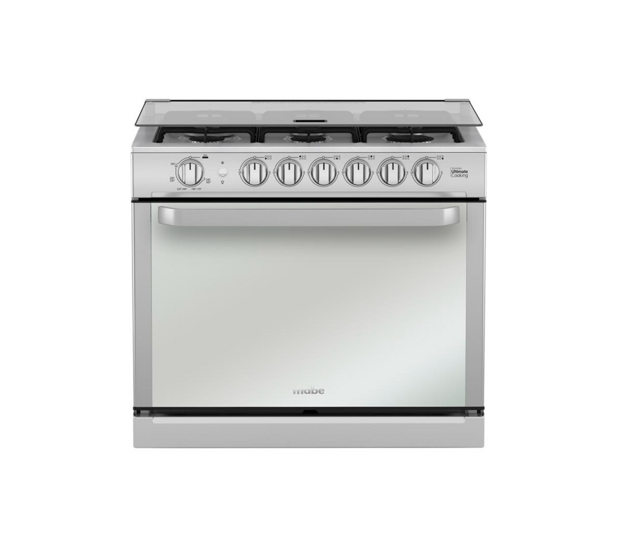 Cocina a gas para empotrar 80cm 6 hornillas mercury Mabe