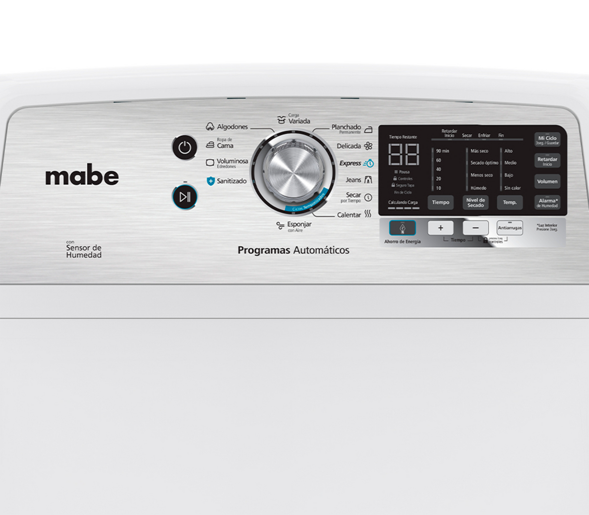 Secadora carga frontal 10 kg 220V blanca Mabe