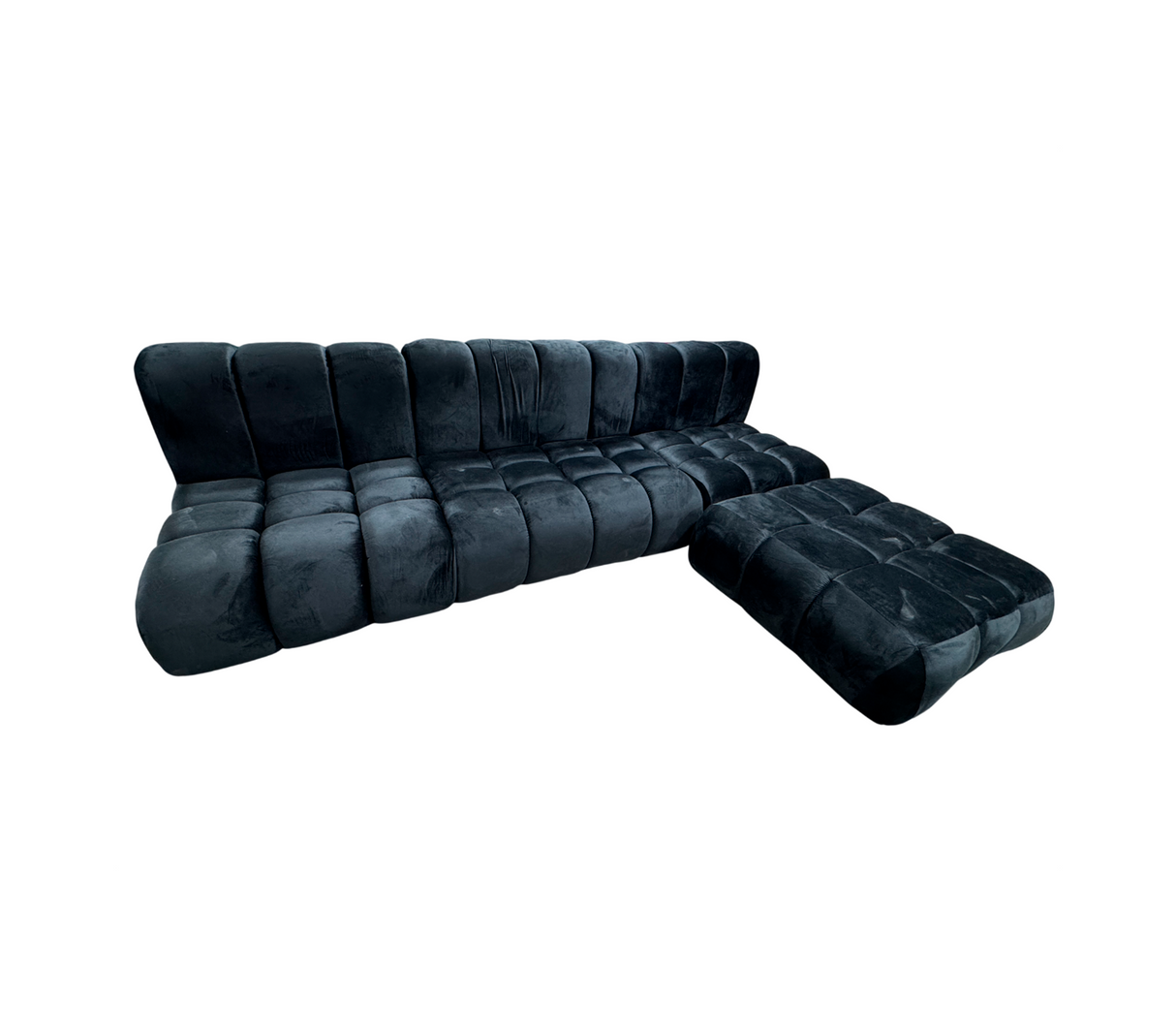 Juego de recibo Sidny (P) negro Fabricadora Man