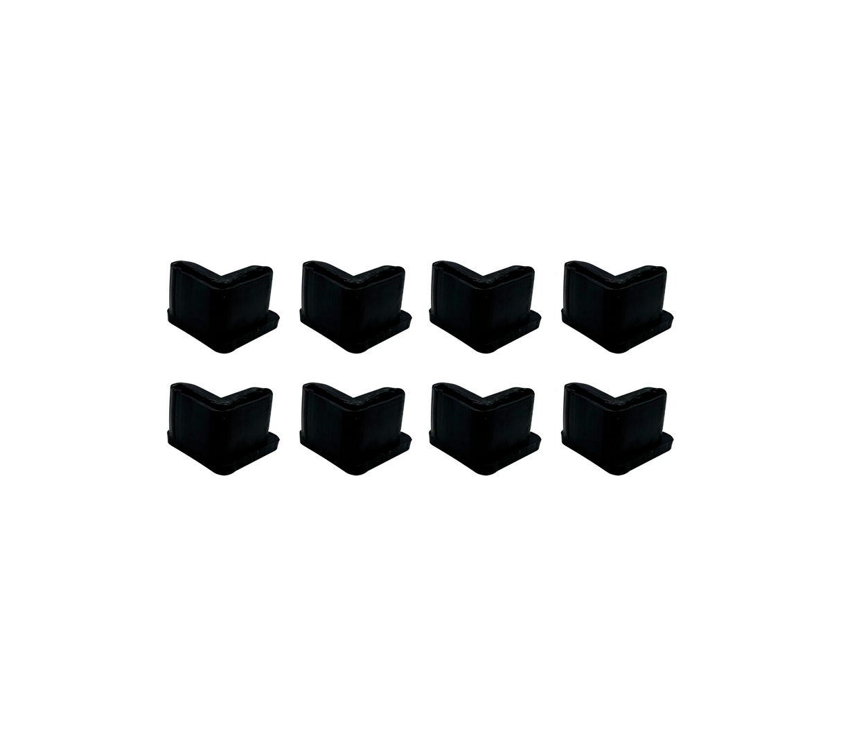 Regatón angular 3/4" (8 unidades) HJ