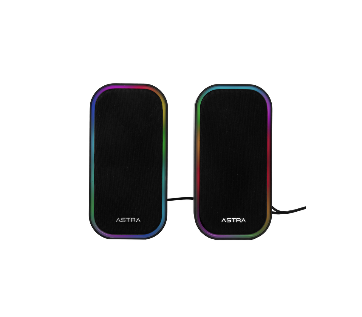 Cornetas Nebula RGB USB Aux 3.5 3 W x 2 estéreo Astra