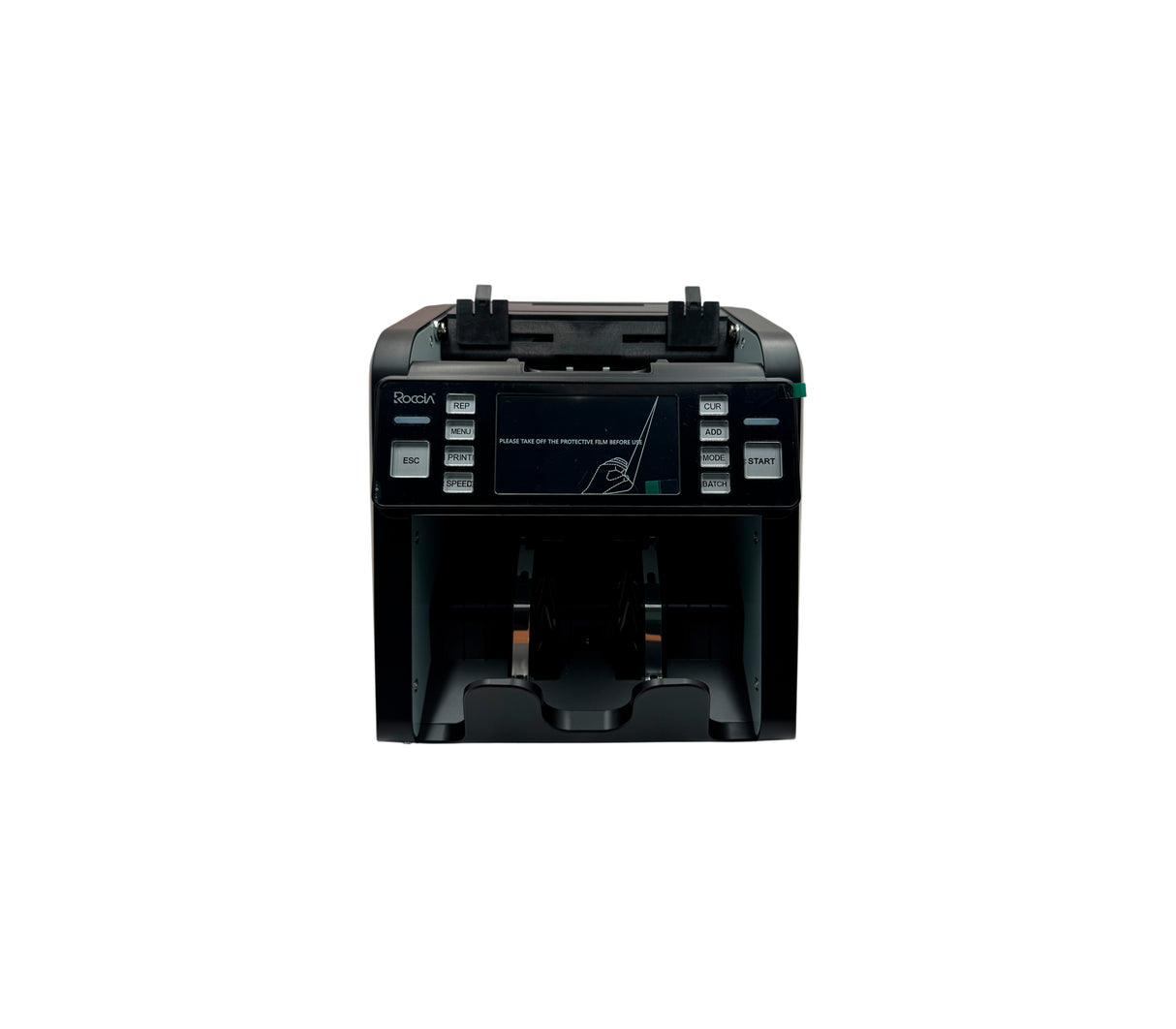 Contadora y detector de billetes con visor Roccia