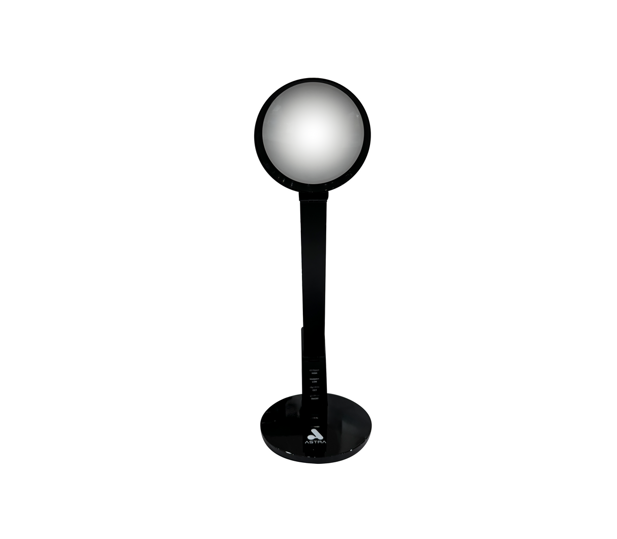 Lámpara de escritorio LED con puerto USB negro Astra