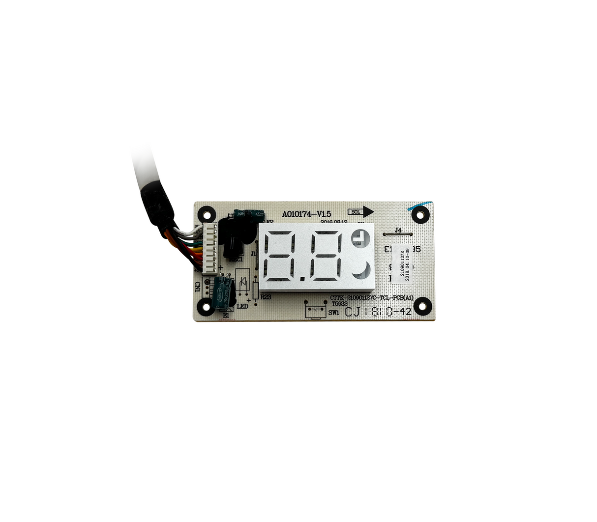 Tarjeta display electrónica para aire acondicionado T5959 Powerfik