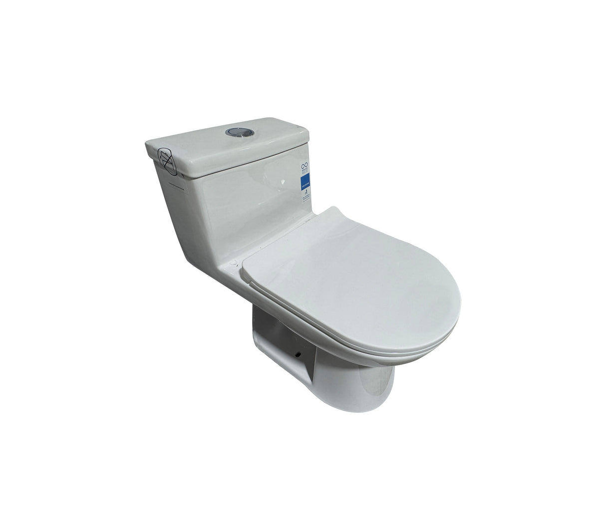 Inodoro 1 pieza Madrid blanco Corona