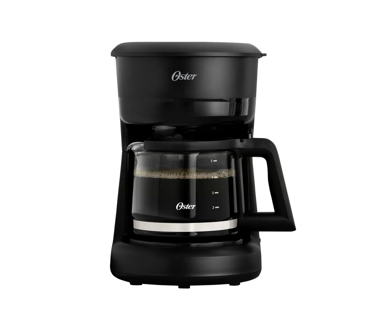 Cafetera 5 tazas c/filtro permanente negro Oster