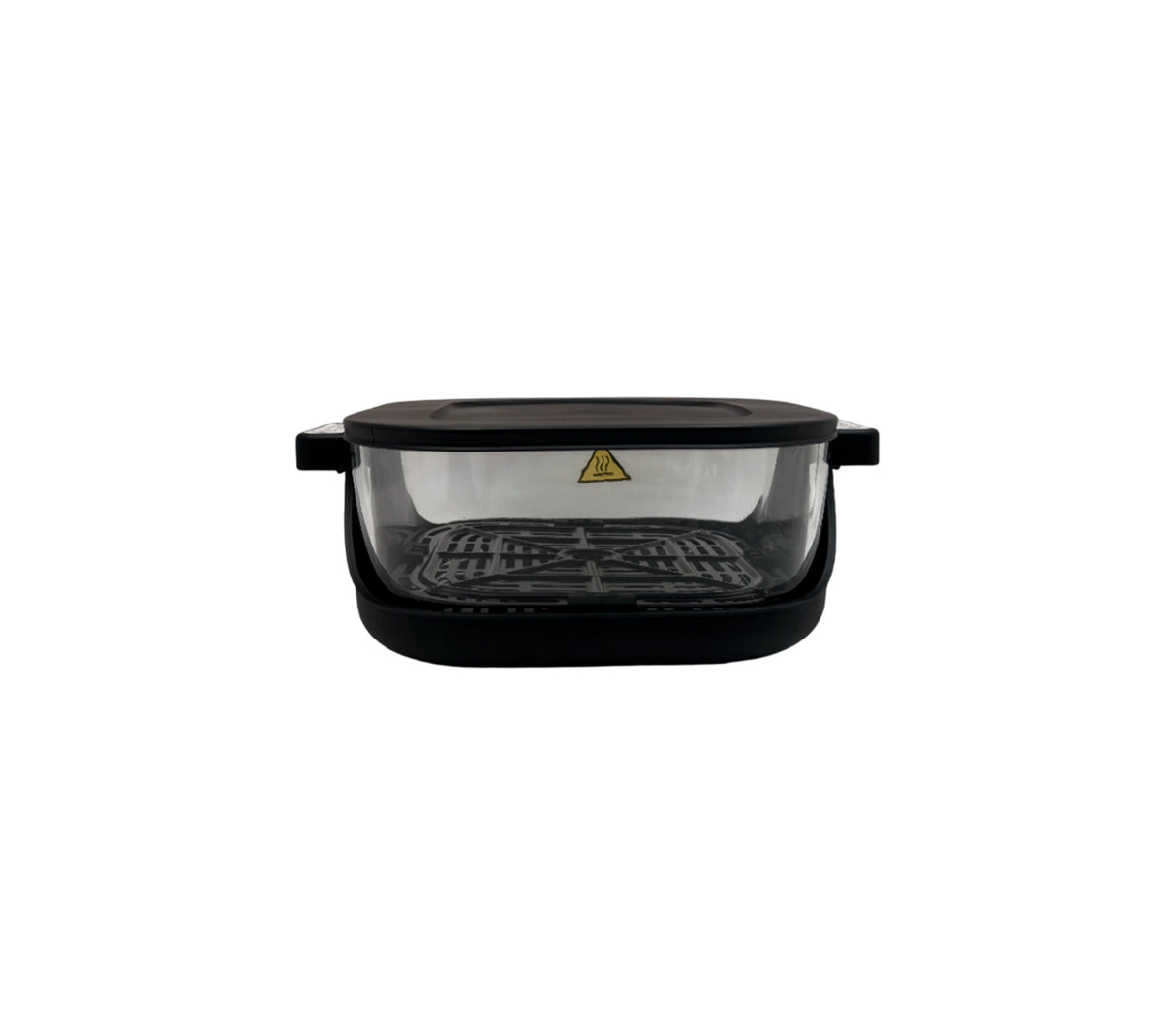 Freidora de aire Honor Glass 4 en 1 de 4.6 litros y 3.5 litros 1500W gris Gtronic