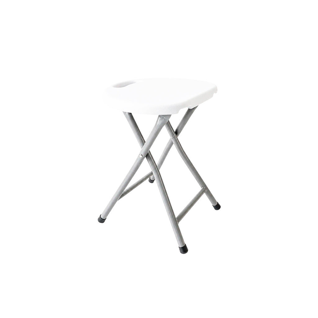 Banqueta plegable Lifestyle 46cm Blanco Ecology