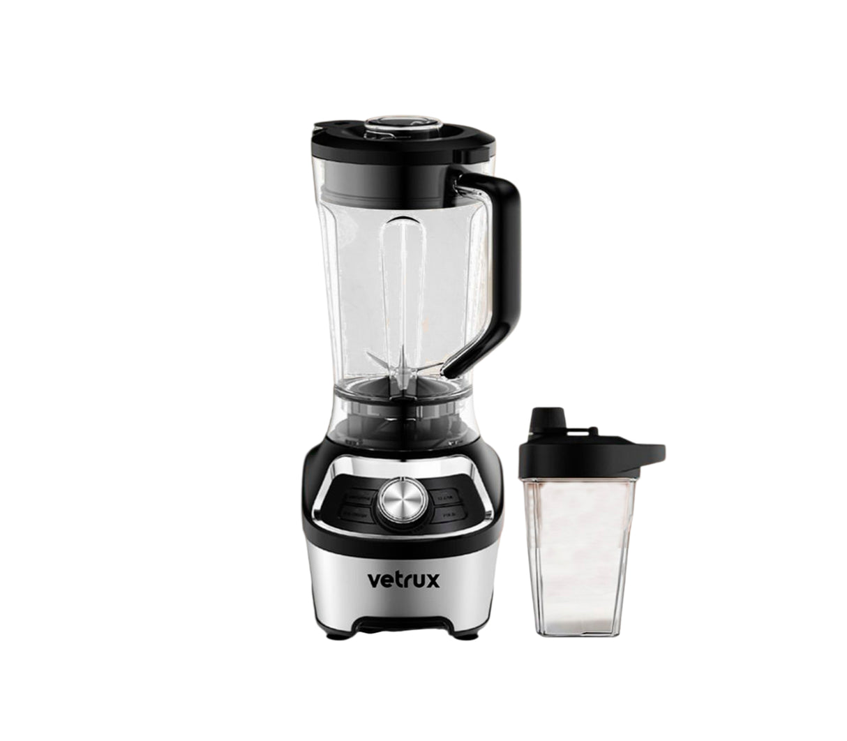 Licuadora blendor GO negro/acero Vetrux