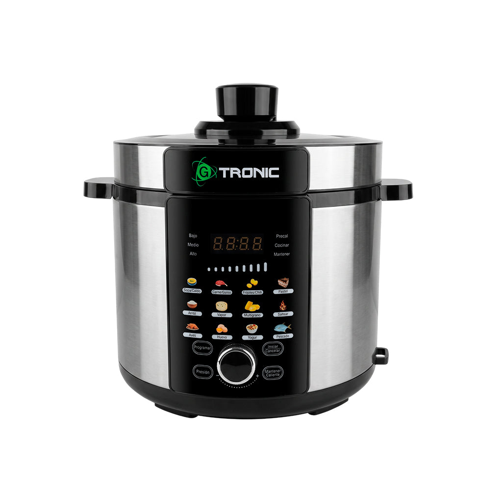 Olla de presión multifuncional eléctrica 5 litros Turbo Cook Gtronic