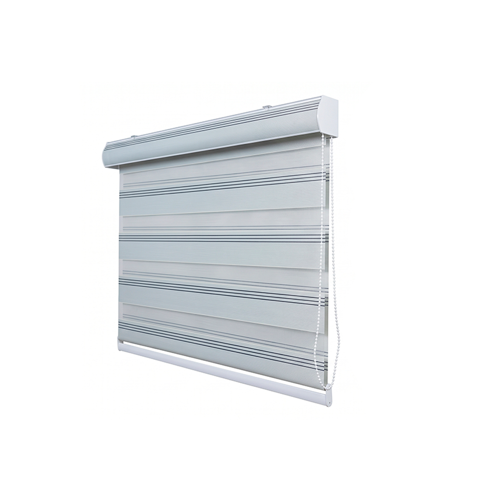 Persiana de 1 x 2m crema con rayas Proitaly