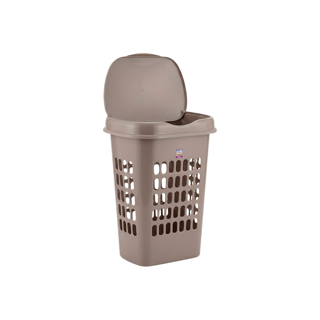 Cesta cuadrada Quality marrón Alfa Hogar