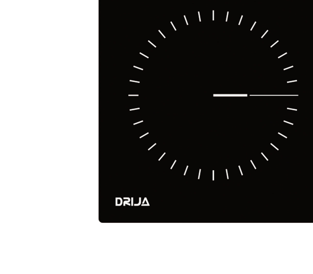 Tope de cocina eléctrico vitro Bari 90 5Hornillas 220V 87X51X8cm negro Drija