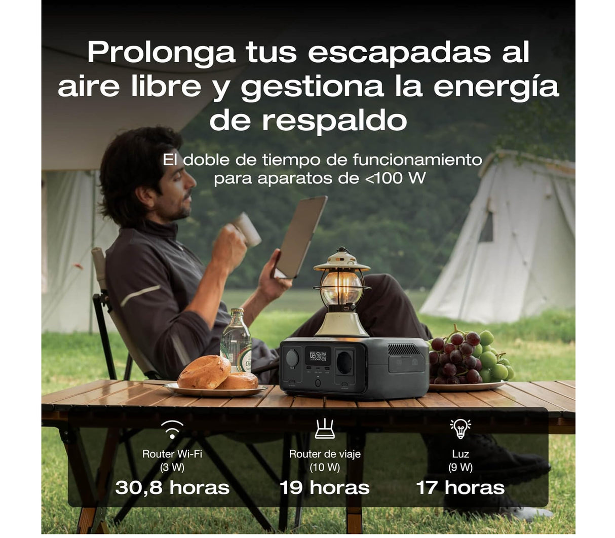 Estación eléctrica 600W/245 mAh Ecoflow