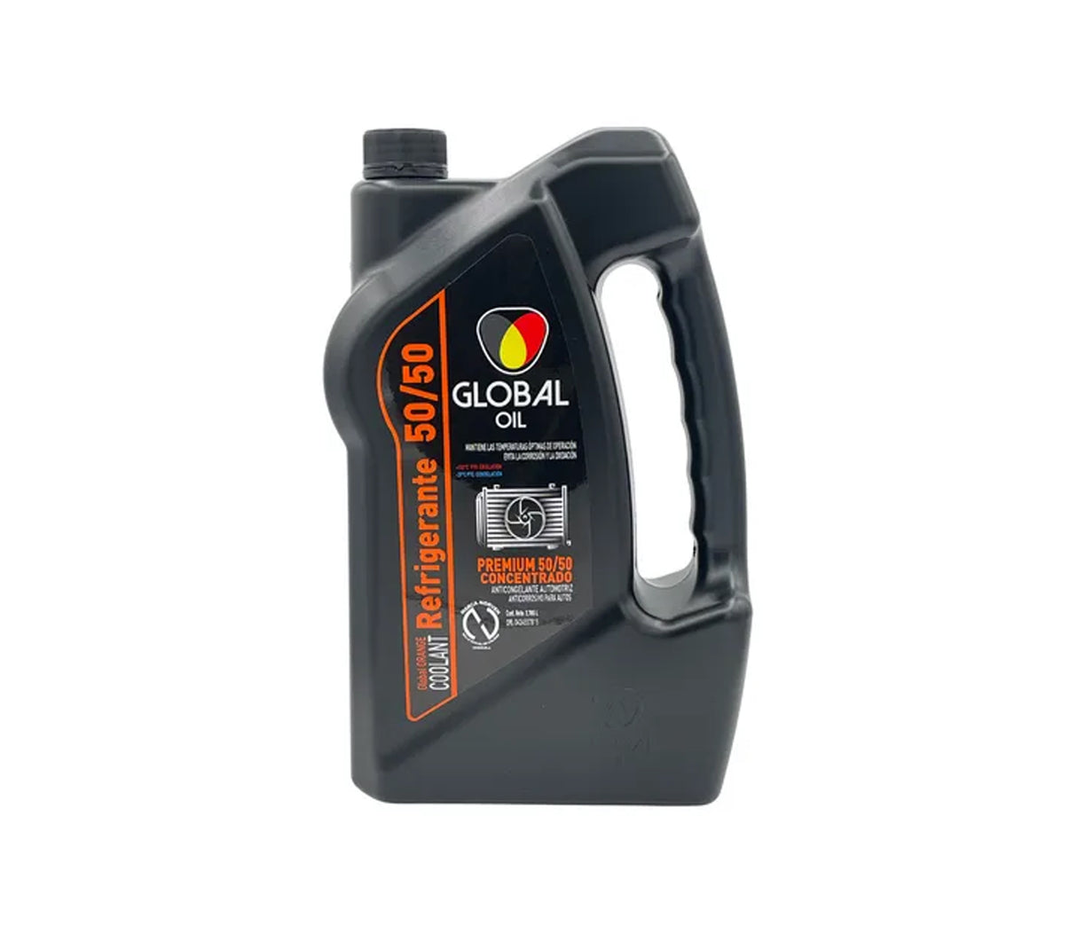 Refrigerante / anticongelante automotriz naranja Coolant 50-50-3-785 litros Global Oil