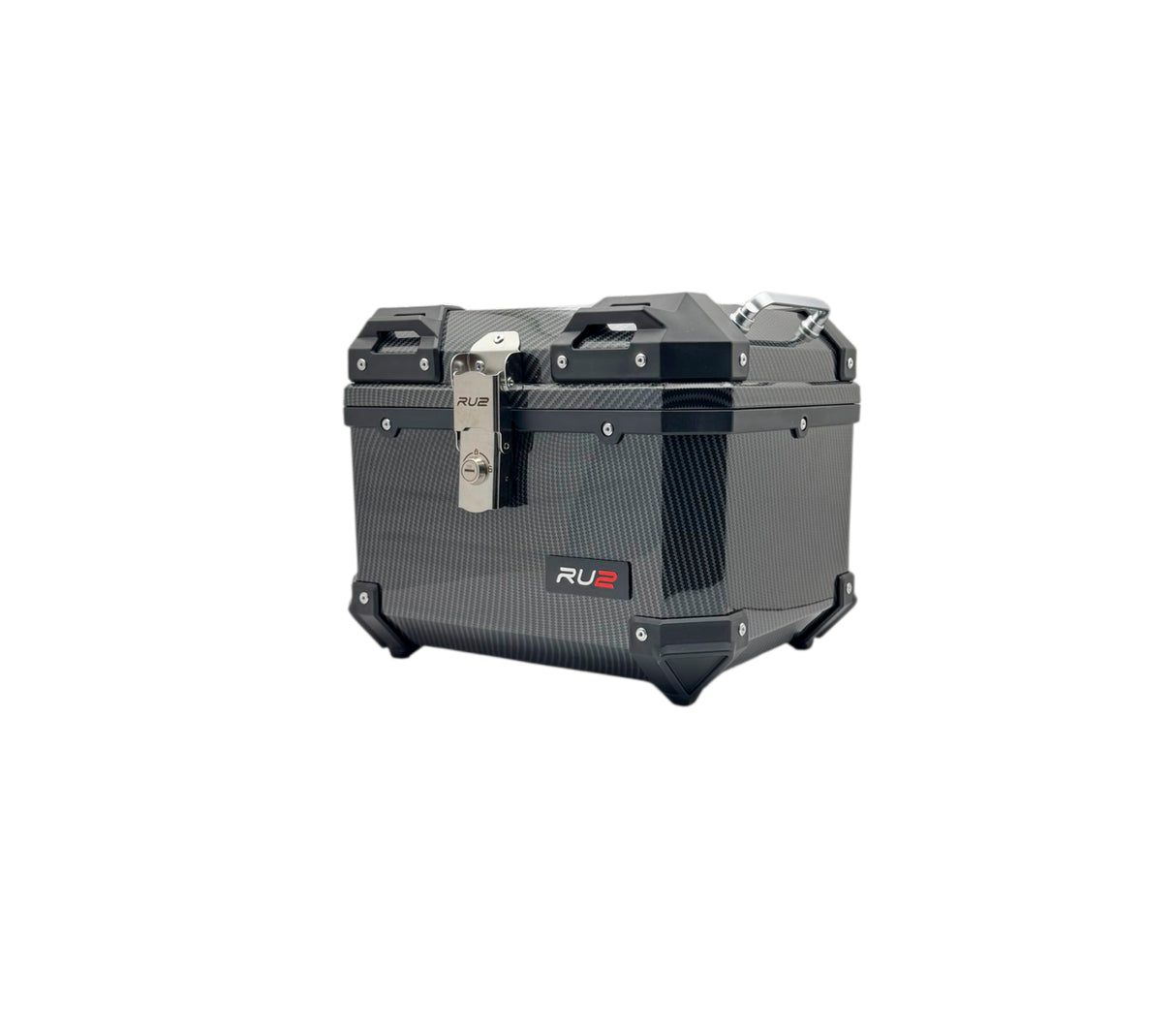 Maleta con respaldo 30L cuadrada carbono RU2