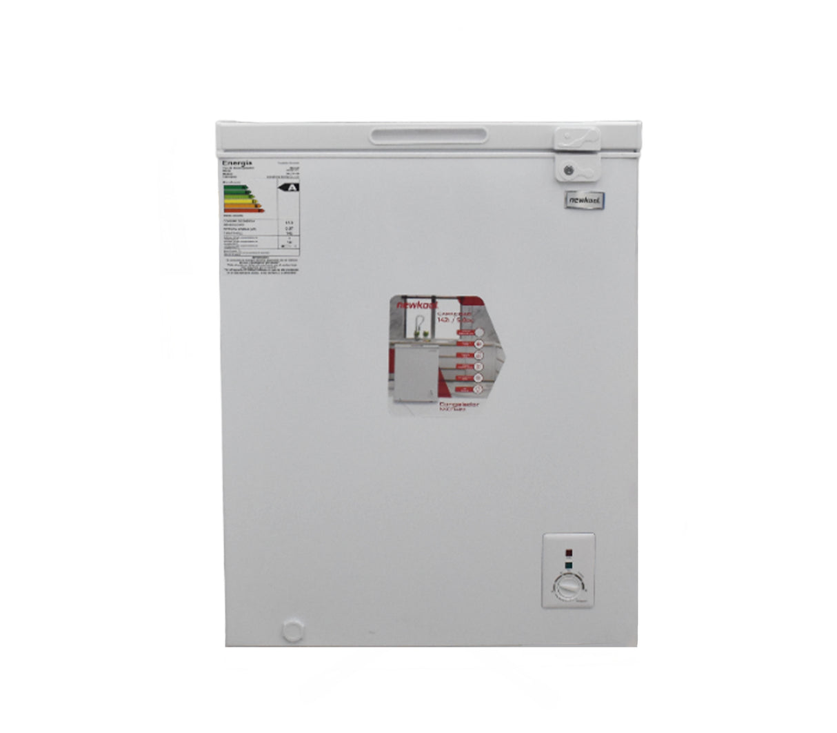 Congelador horizontal 141 litros Blanco Newkool