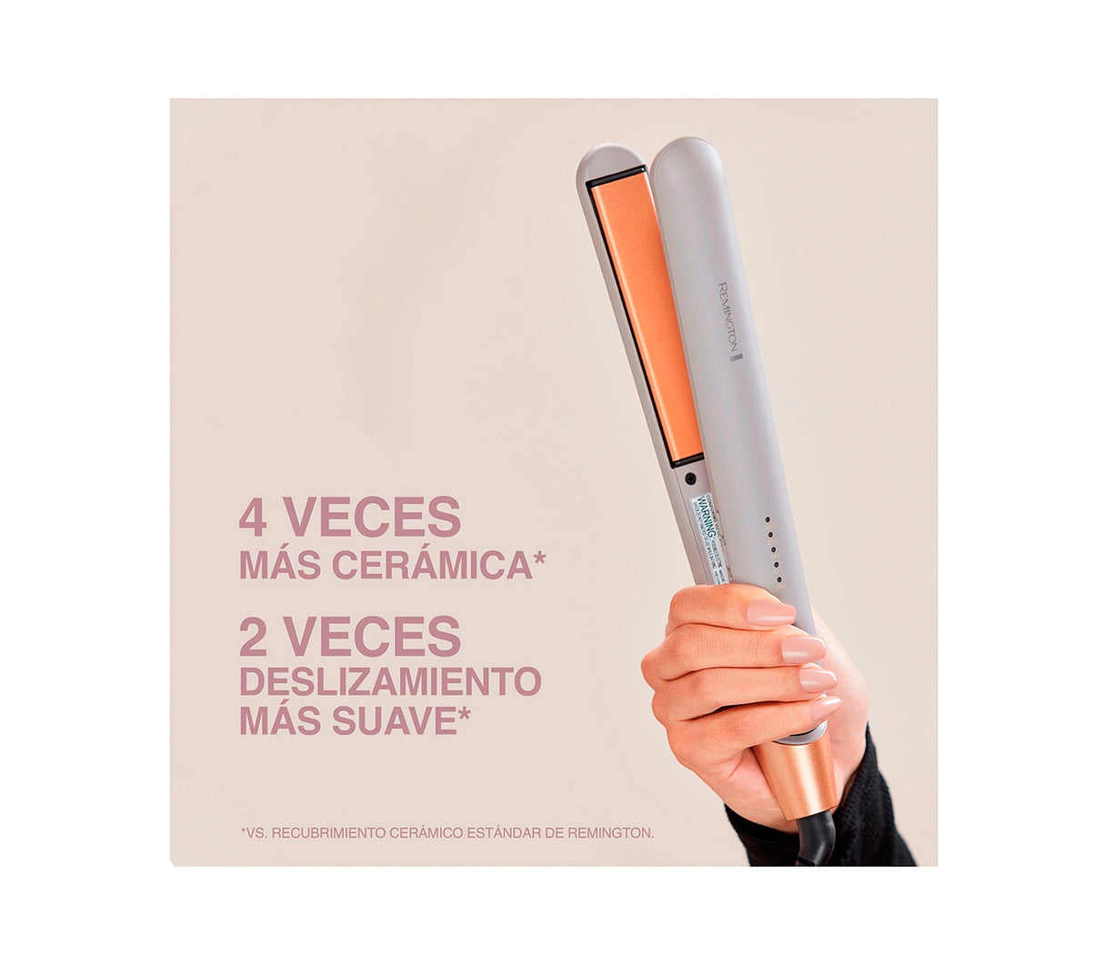 Plancha alisadora Collagen Botanicals Remington