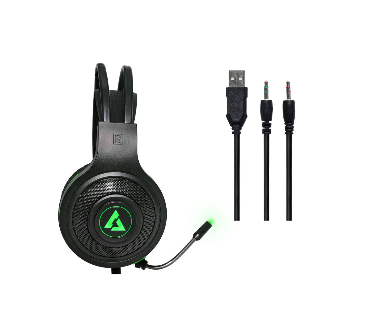 Audífonos con micrófono BEV35 Negro Unno Tekno