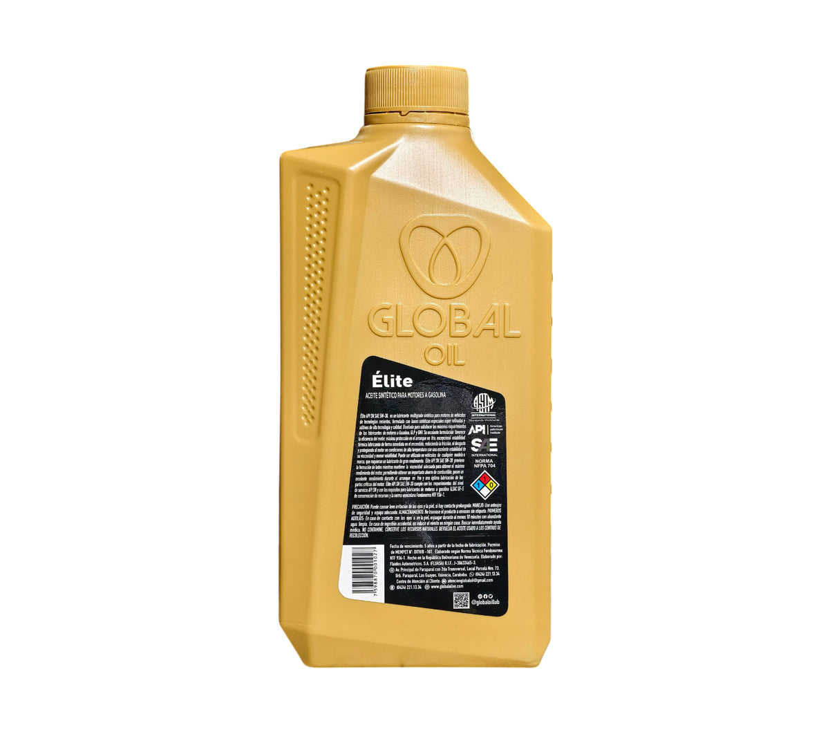Aceite Élite API SN SAE 5W-30 1 litro Global Oil