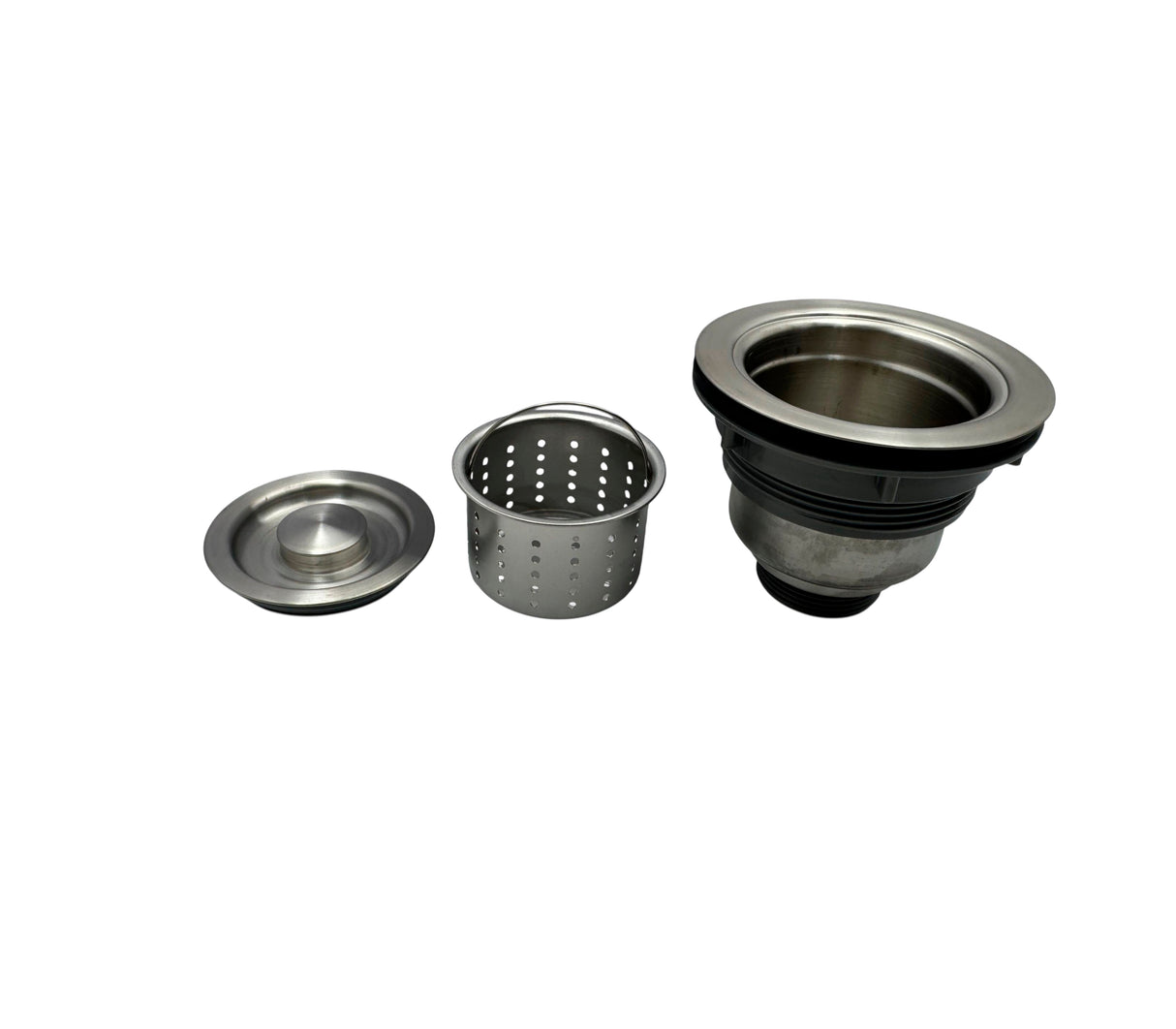 Sifón de acero inoxidable para fregadero de lujo 3-1/2" Hive