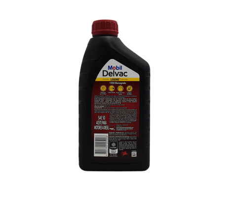 Aceite Delvac 1350 Diesel Sae 50 0.95 litros Mobil