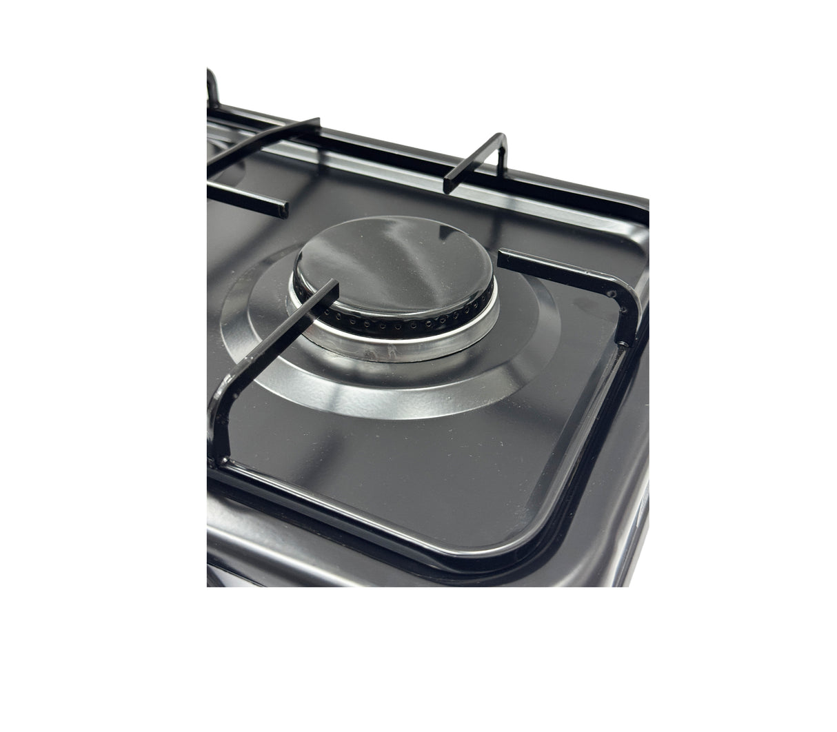 Cocina a gas de mesa 3 hornillas negro Nero