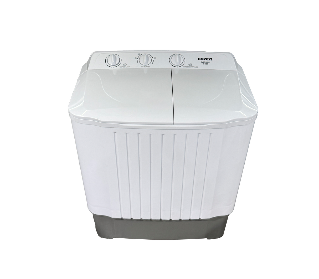 Lavadora 7kg doble tina blanca Coven