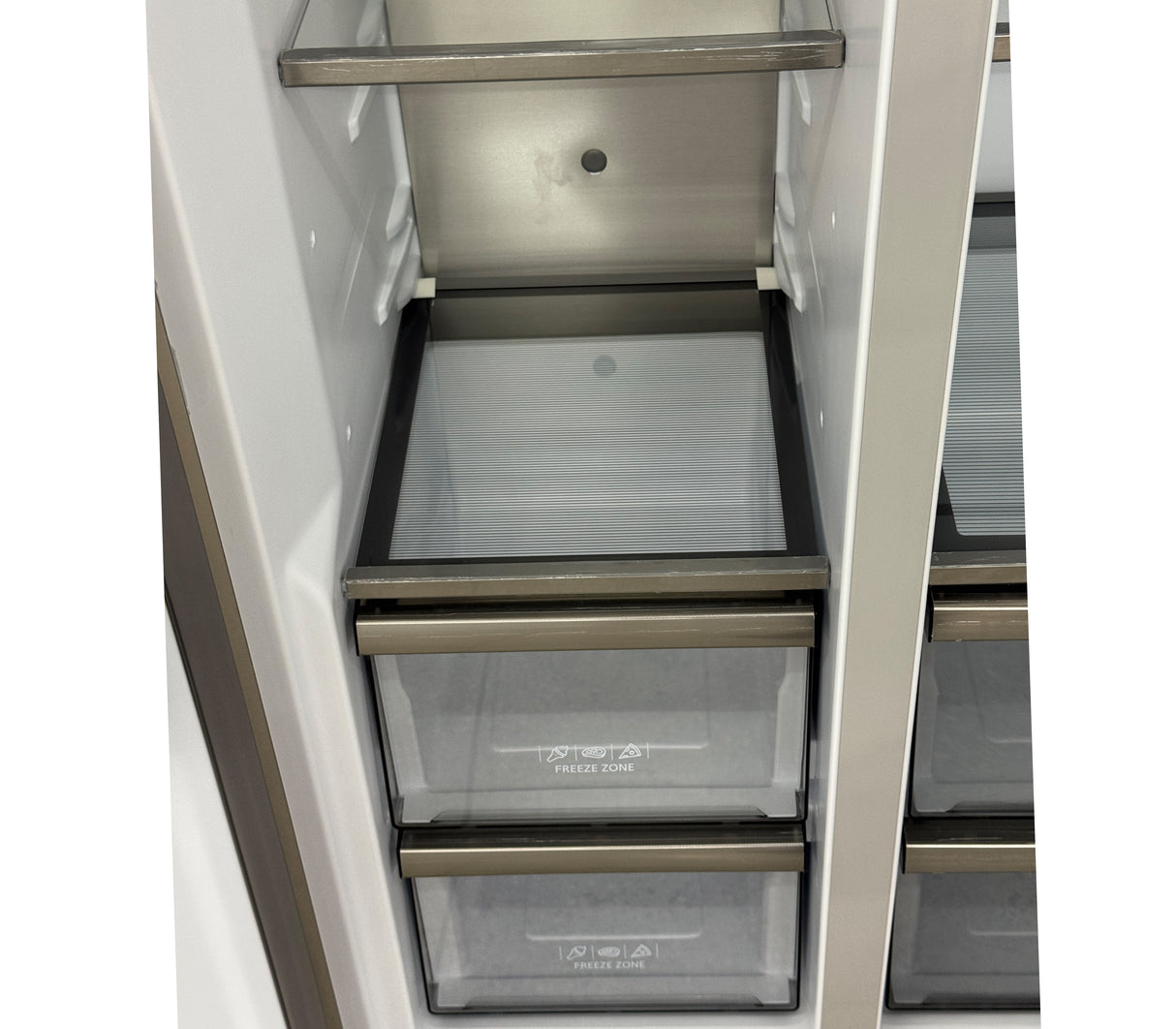 Nevera side by side acero 500 litros Vetrux