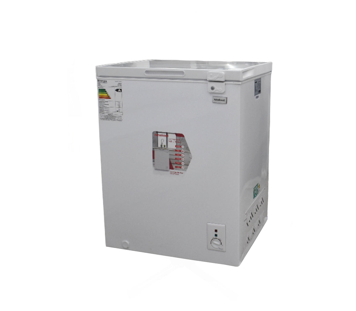 Congelador horizontal 141 litros Blanco Newkool