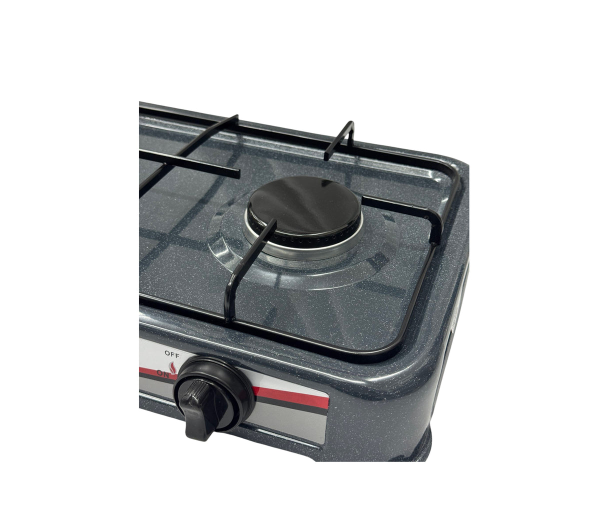 Cocina a gas de mesa 2 hornillas gris Nero