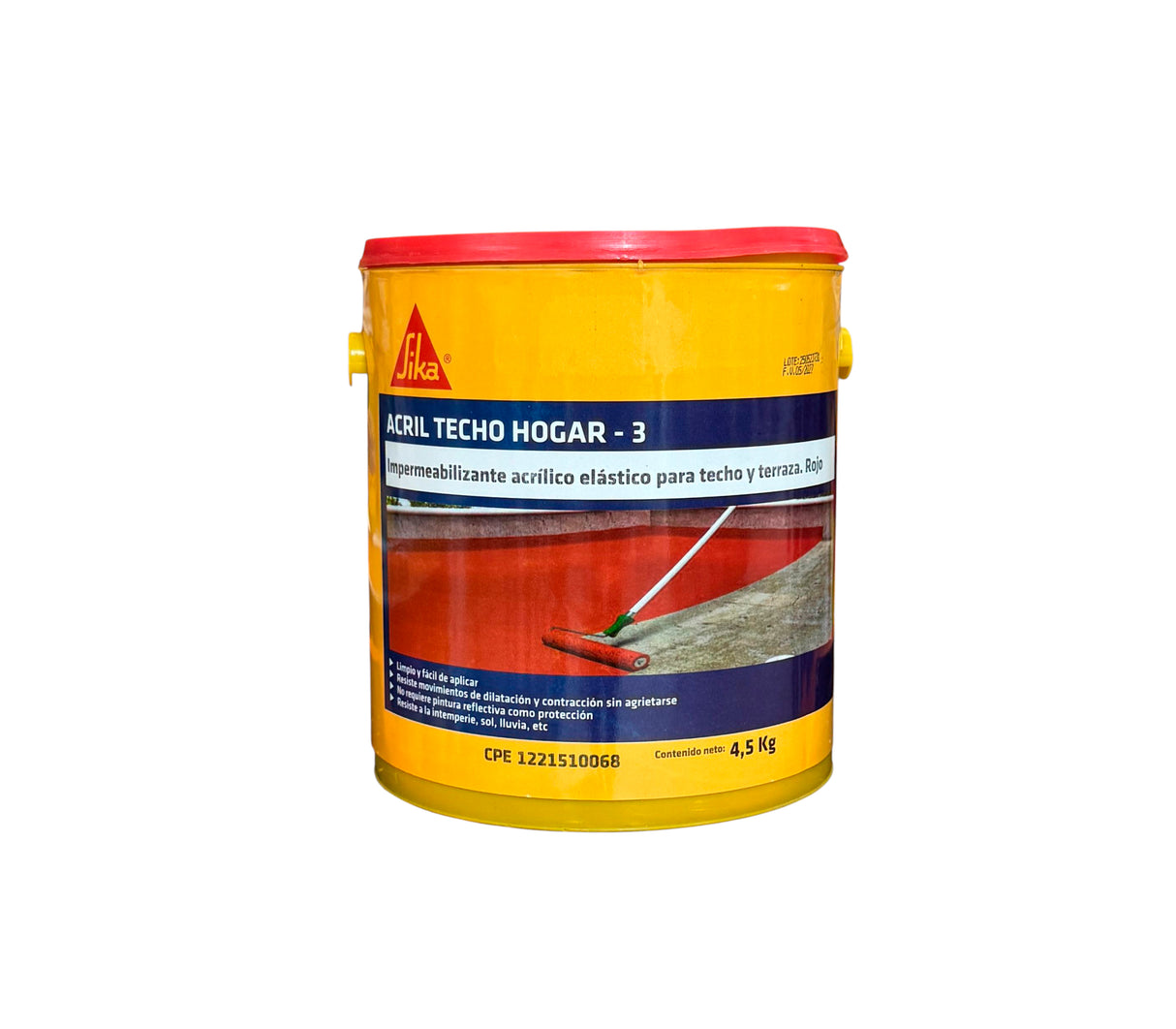 Impermeabilizante Acrílico Para techo y terraza Sika