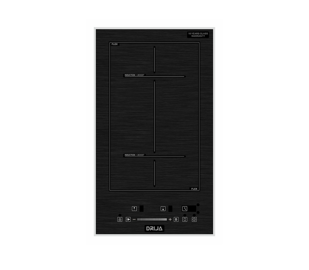 Tope de cocina Induktion Múnich 30cm negro Drija