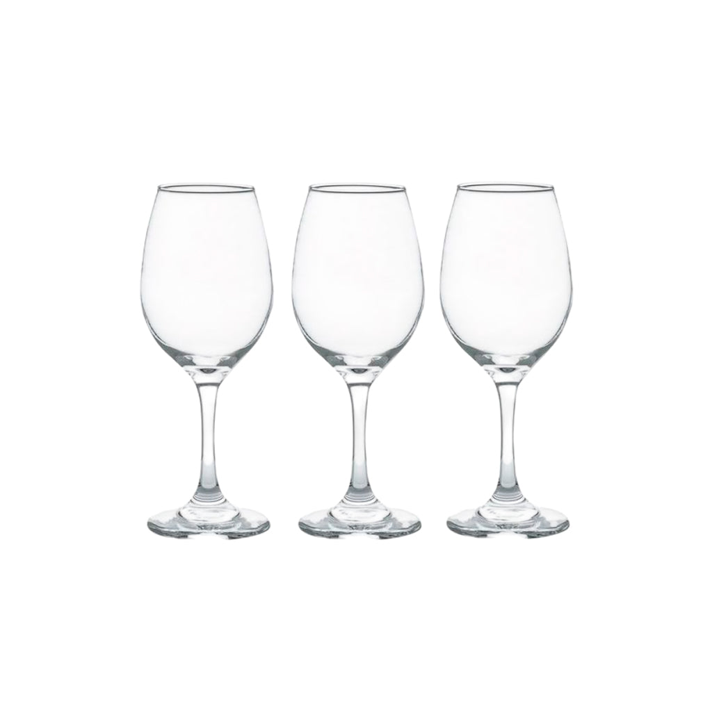 Set de copas 3 piezas vinotinto Rioja Cristar