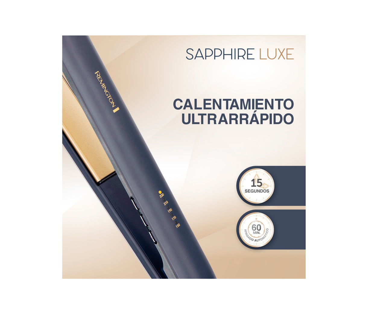 Plancha alisadora Sapphire Luxe Remington