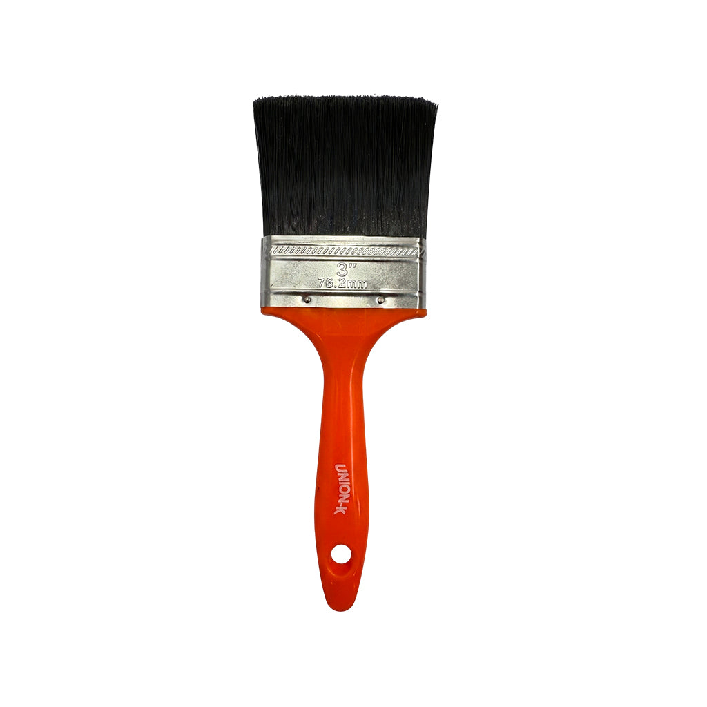 Brocha para pintar standard 3" mango naranja Union-K