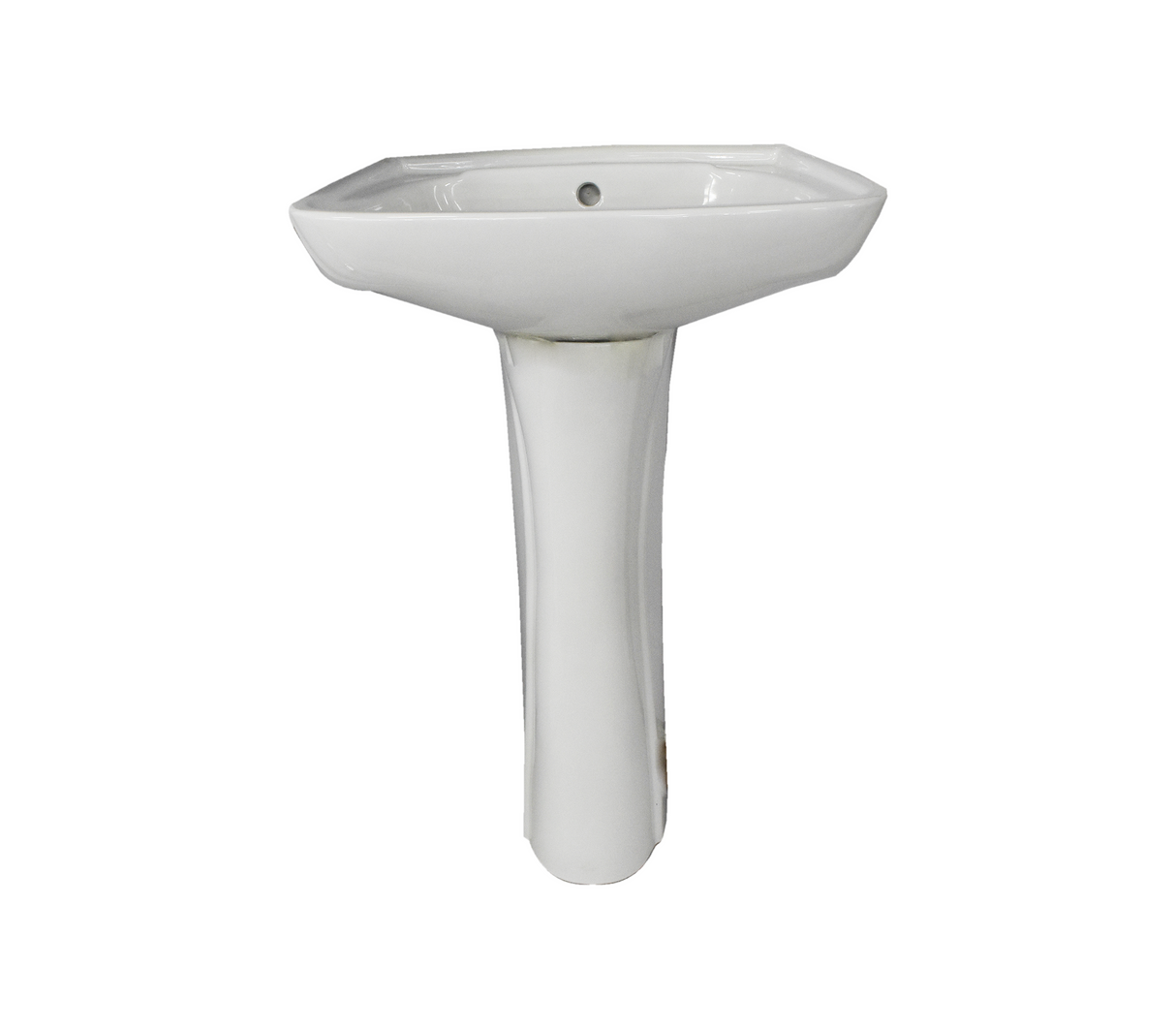 Lavamanos c/pedestal 565x455x885mm MOD 8228 blanco Isonic