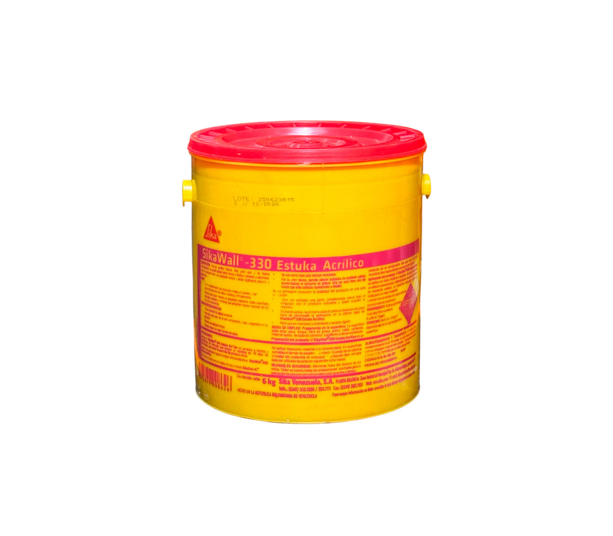 Estuco acrílico para interior y exterior Sika