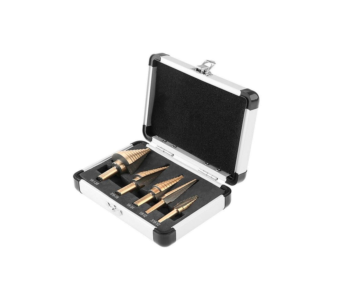 Juego de brocas escalonadas Tolsen