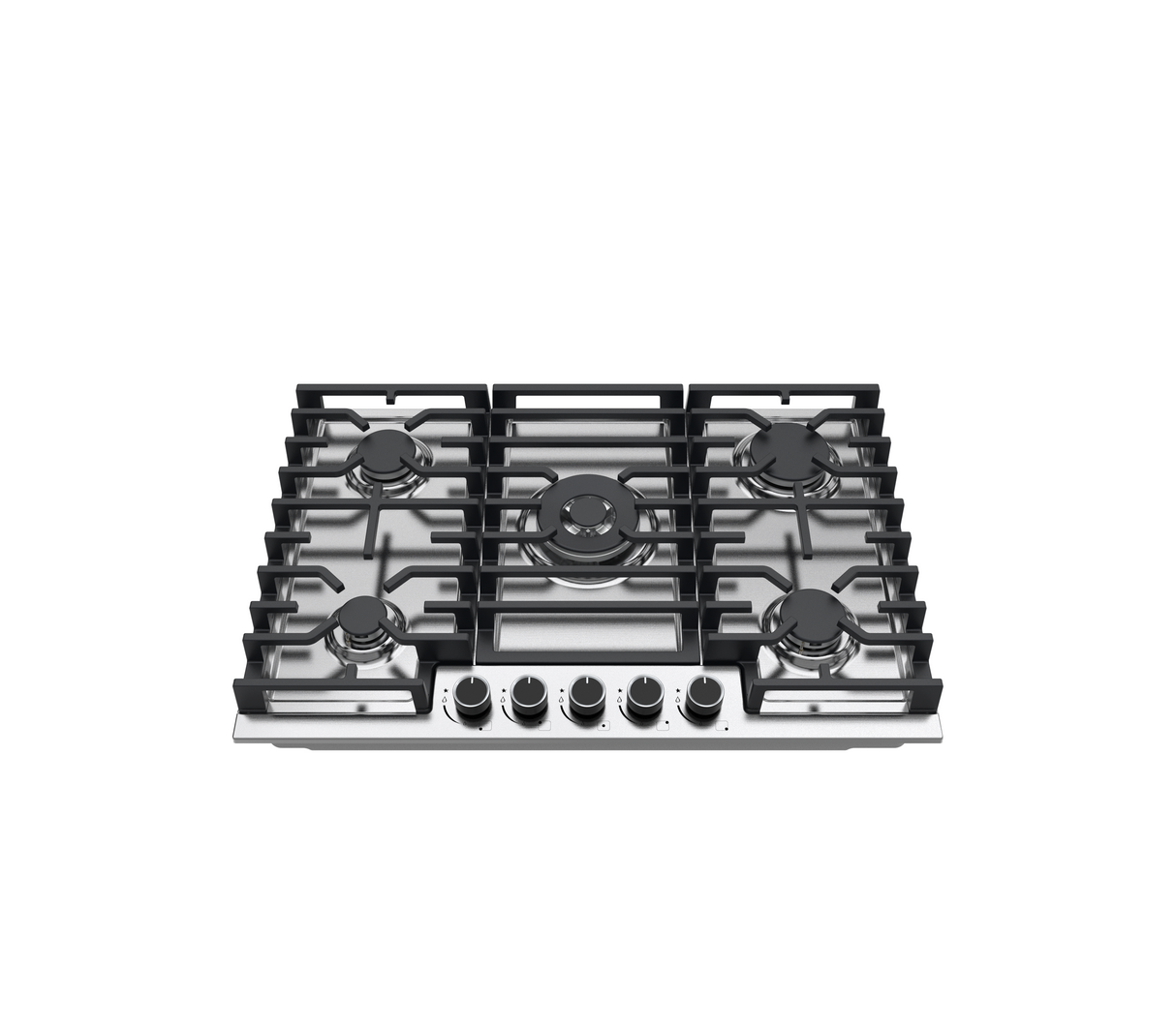 Tope de cocina a gas 5h 76cm (24") Nova Pro + Acero Vetrux