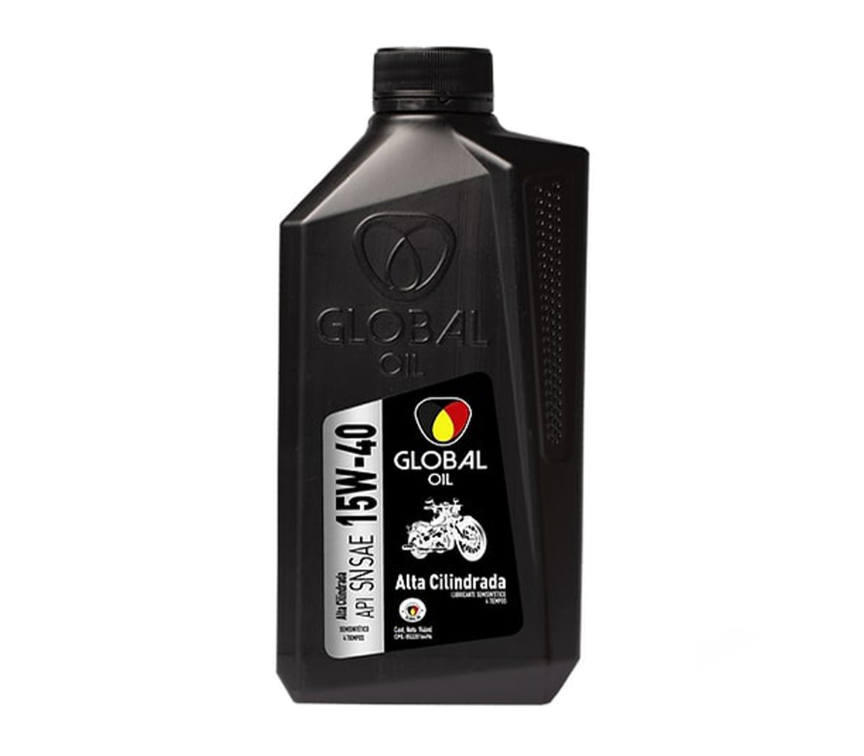 Aceite Alta Cilindrada Semi-sintético API SN SAE 15W-40 1 litro Global Oil