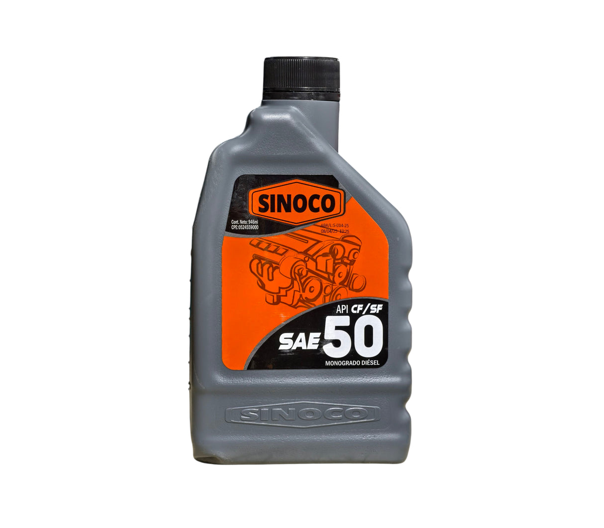 Aceite Sinoco SAE 50 1 litro Sinoco