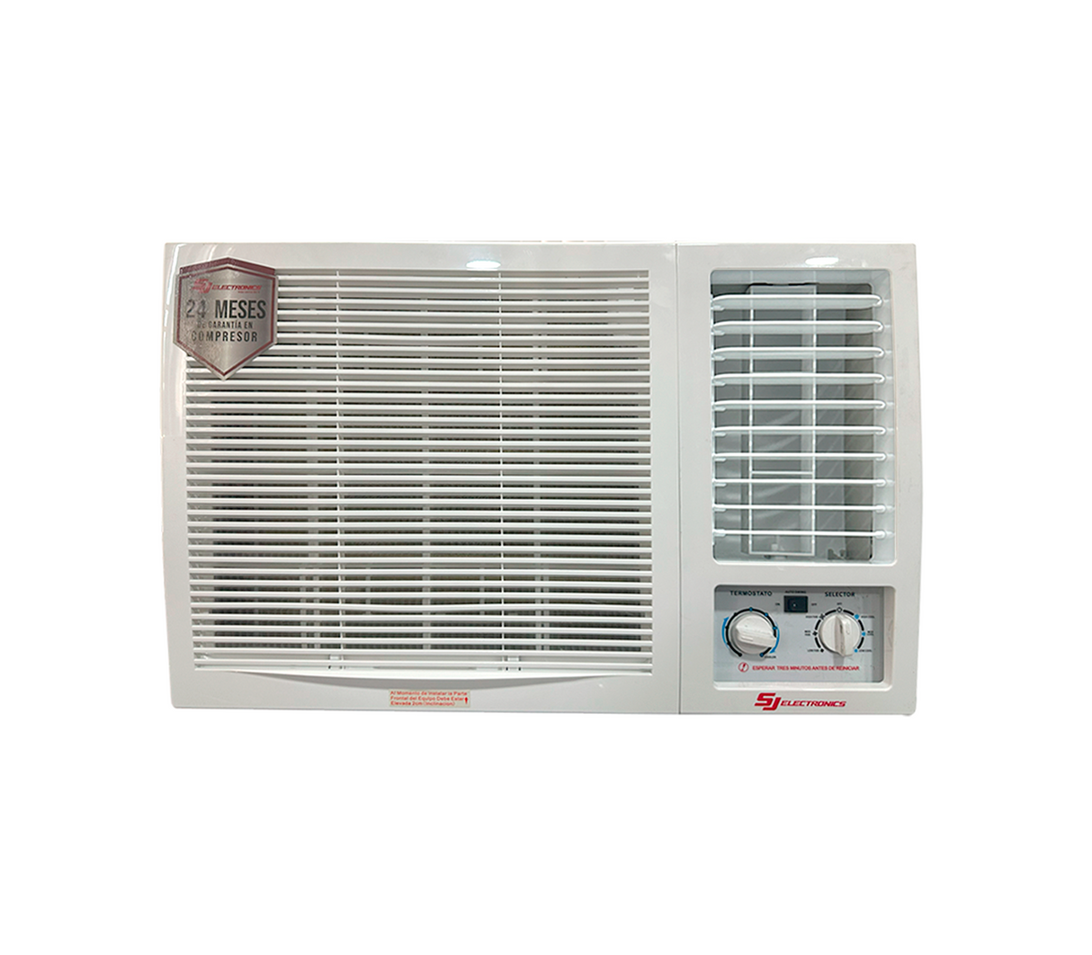 Aire acond. Ventana manual 18000 btu 220v Sj Electronics