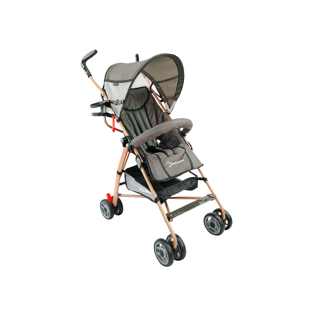 Coche para bebe tipo paragua gris Bebesitos