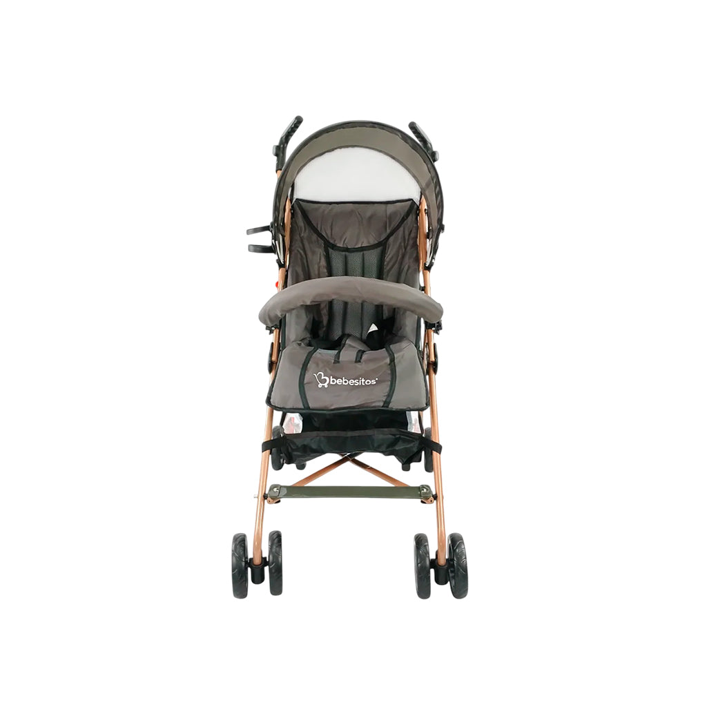 Coche para bebe tipo paragua gris Bebesitos
