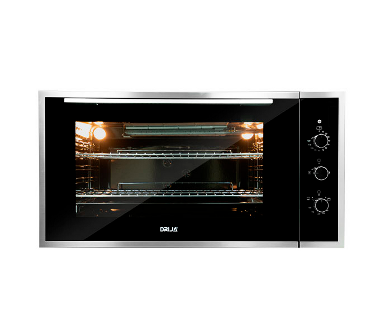 Horno para empotrar a gas 90cm (36") américa 110-120v acero Drija