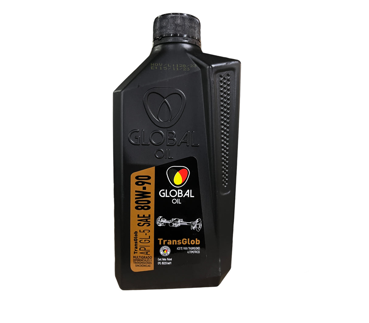 Aceite Transglob API GL-5 SAE 80W-90 1 litro Global Oil